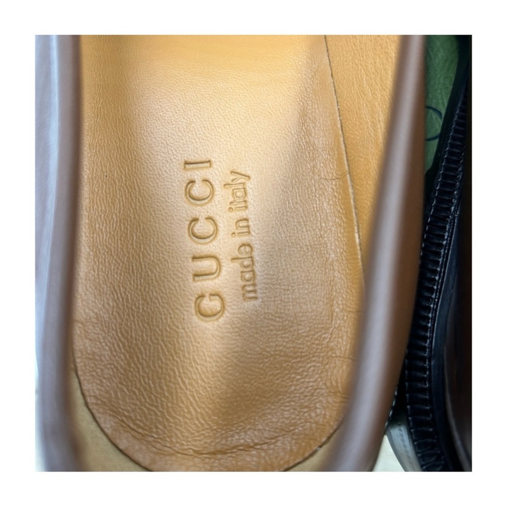 Gucci Horsebit 1953 leather loafers size 11.5 fits 12.5 US made in Italy - Picture 4 of 8